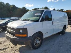 Chevrolet salvage cars for sale: 2006 Chevrolet Express G3500