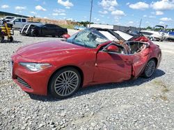 Alfa Romeo salvage cars for sale: 2017 Alfa Romeo Giulia TI