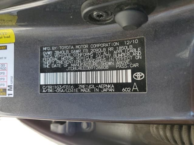 2011 Toyota Corolla Base