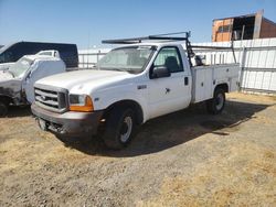 Salvage trucks for sale at Sacramento, CA auction: 2001 Ford F250 Super Duty