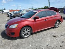 Salvage cars for sale at Homestead, FL auction: 2014 Nissan Sentra S