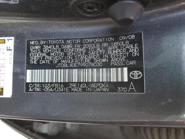 2009 Toyota Corolla Base