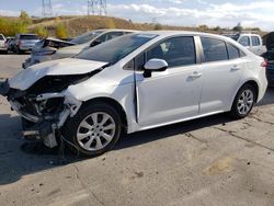 Salvage cars for sale at Littleton, CO auction: 2021 Toyota Corolla LE