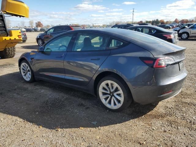 2022 Tesla Model 3