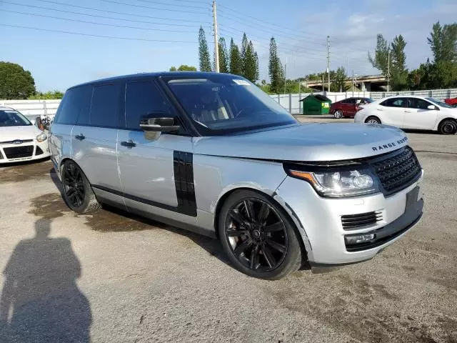 2017 Land Rover Range Rover Supercharged