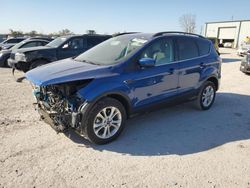 Ford Escape sel salvage cars for sale: 2018 Ford Escape SEL