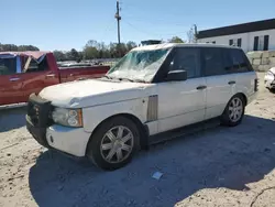 Salvage cars for sale from Copart Augusta, GA: 2006 Land Rover Range Rover HSE