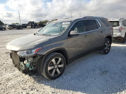 Salvage cars for sale at Taylor, TX auction: 2018 Chevrolet Traverse LT