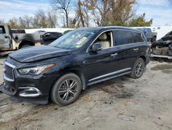 Salvage cars for sale from Copart Bridgeton, MO: 2017 Infiniti QX60