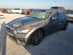 Infiniti salvage cars for sale: 2016 Infiniti Q50 RED Sport 400