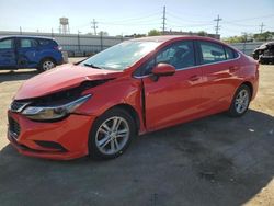 Salvage cars for sale at Chicago Heights, IL auction: 2017 Chevrolet Cruze LT