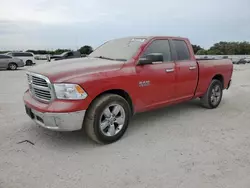 Salvage cars for sale at San Antonio, TX auction: 2014 Dodge RAM 1500 SLT