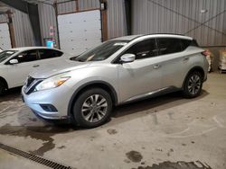 2017 Nissan Murano S en venta en West Mifflin, PA