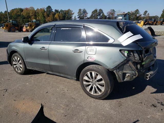 2015 Acura MDX Technology