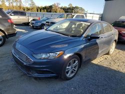 Ford Fusion se salvage cars for sale: 2018 Ford Fusion SE