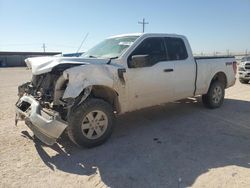 Salvage cars for sale at Andrews, TX auction: 2021 Ford F150 Super Cab