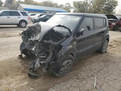 Salvage cars for sale at Wichita, KS auction: 2013 KIA Soul