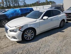 Salvage cars for sale at Spartanburg, SC auction: 2016 Infiniti Q50 Base