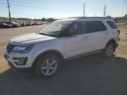 Ford Explorer xlt salvage cars for sale: 2017 Ford Explorer XLT