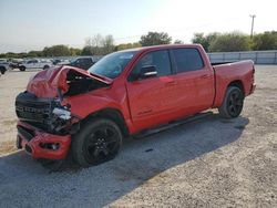 Salvage cars for sale from Copart San Antonio, TX: 2021 Dodge RAM 1500 BIG HORN/LONE Star