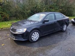 Salvage cars for sale at Arlington, WA auction: 2016 Volkswagen Jetta S