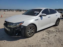 Salvage cars for sale at Houston, TX auction: 2019 KIA Optima LX