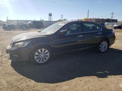 Salvage cars for sale at Chicago Heights, IL auction: 2015 Honda Accord EX