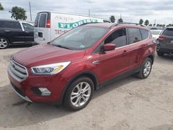 Salvage cars for sale at Arcadia, FL auction: 2018 Ford Escape SEL