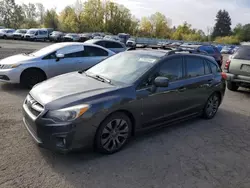 Subaru Impreza salvage cars for sale: 2014 Subaru Impreza Sport Limited