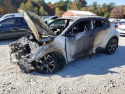 Salvage cars for sale at Mendon, MA auction: 2019 Toyota C-HR XLE