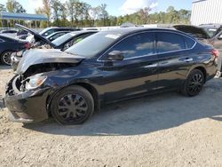 Salvage cars for sale at China Grove, NC auction: 2017 Nissan Sentra S