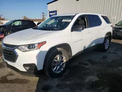 Salvage cars for sale from Copart Mcfarland, WI: 2019 Chevrolet Traverse LS