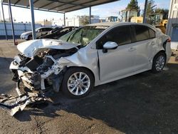 Toyota salvage cars for sale: 2022 Toyota Corolla LE