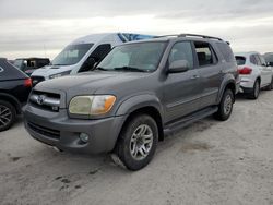 Salvage vehicles for parts for sale at auction: 2005 Toyota Sequoia Limited