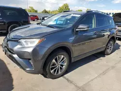 Toyota Vehiculos salvage en venta: 2018 Toyota Rav4 HV LE