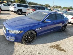 Salvage cars for sale at Riverview, FL auction: 2017 Jaguar XE Premium