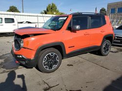 Jeep Vehiculos salvage en venta: 2015 Jeep Renegade Trailhawk