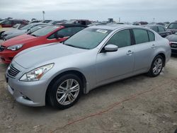 Infiniti g25 salvage cars for sale: 2012 Infiniti G25