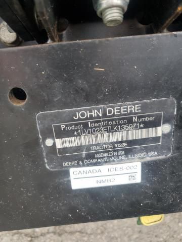 2020 John Deere 1023E