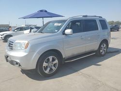 Salvage cars for sale at Grand Prairie, TX auction: 2012 Honda Pilot EXL