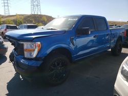 Ford salvage cars for sale: 2021 Ford F150 Supercrew