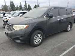 Nissan Quest s salvage cars for sale: 2012 Nissan Quest S