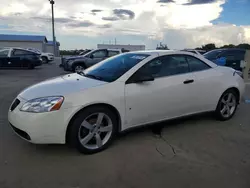 Carros dañados por inundaciones a la venta en subasta: 2007 Pontiac G6 GT