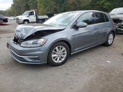 Salvage cars for sale at Glassboro, NJ auction: 2018 Volkswagen Golf S