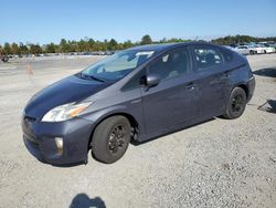 Salvage cars for sale from Copart Lumberton, NC: 2015 Toyota Prius