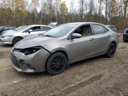 Toyota salvage cars for sale: 2015 Toyota Corolla L