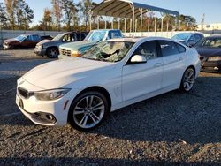 BMW 4 Series salvage cars for sale: 2018 BMW 430XI Gran Coupe