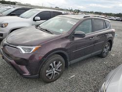 Flood-damaged cars for sale at auction: 2017 Toyota Rav4 LE