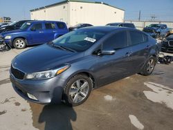 Salvage cars for sale at Haslet, TX auction: 2018 KIA Forte LX