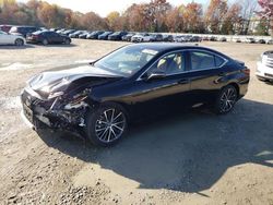 Salvage cars for sale at North Billerica, MA auction: 2024 Lexus ES 300H Base